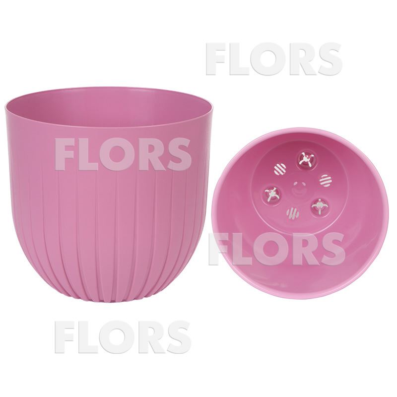 А17-30 АЛЬФА Вереск пластиковый горшок с вкладкой