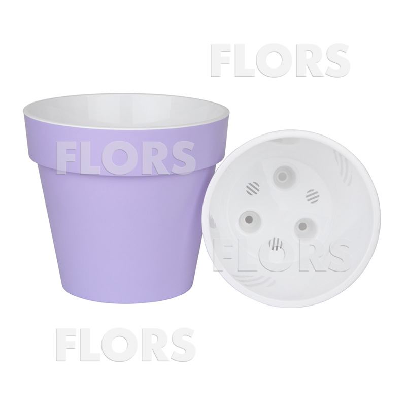 ПР17-21 ПРОТЕЯ Лаванда пластиковый горшок с вкладкой