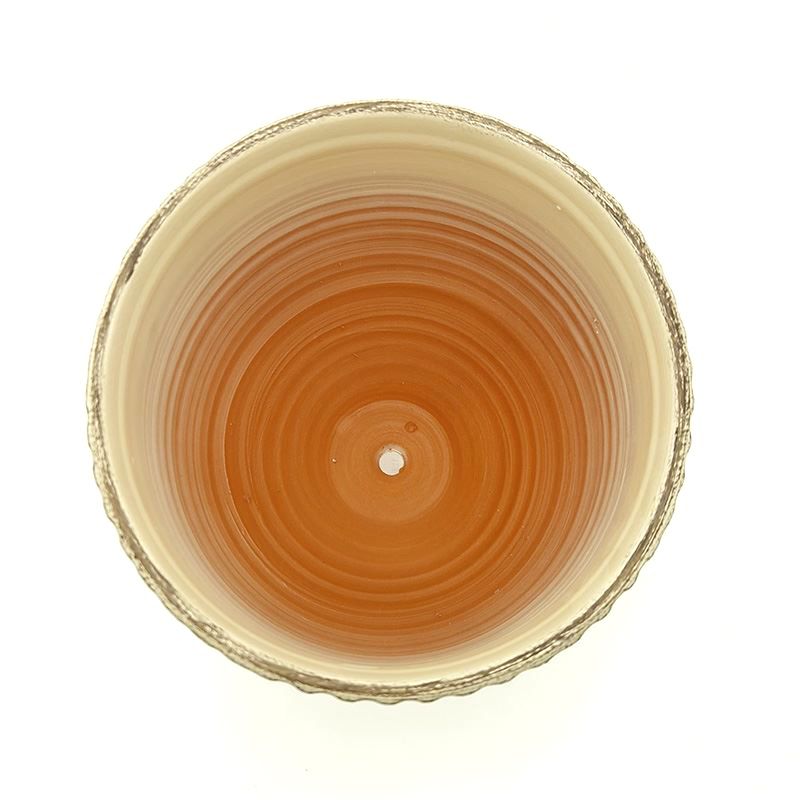 Горшок керамика Италия ваниль