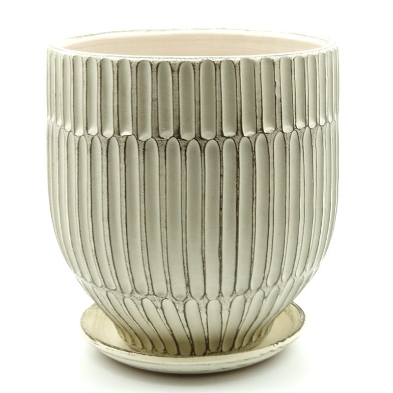 Горшок керамика Италия ваниль