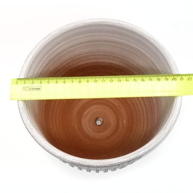 Горшок керамика Италия жемчуг