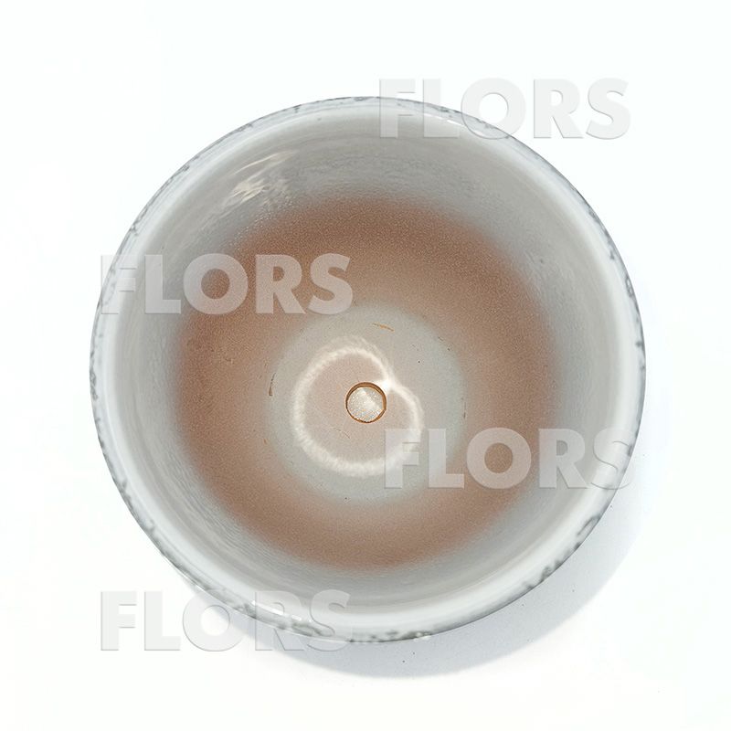 Комплект из 2-х горшков керамика Классик Маг белый