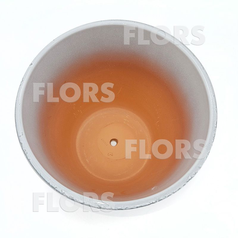 Горшок керамика Классик Маг белый