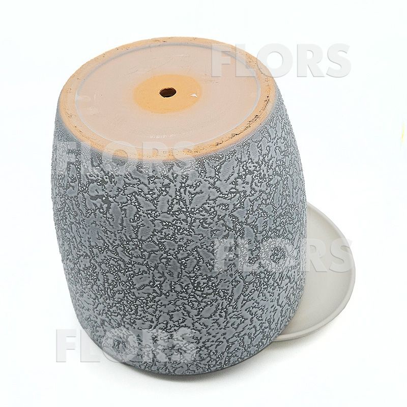 Горшок керамика Классик Маг белый