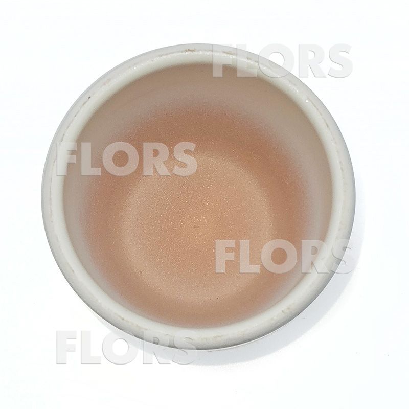 Комплект из 2-х кашпо керамика Крокус белый