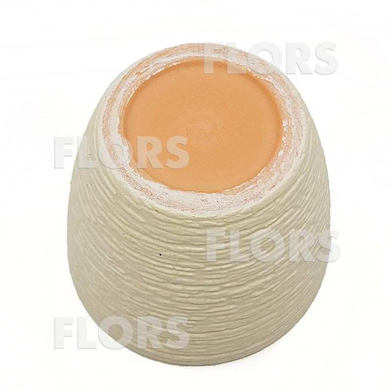 Комплект из 2-х кашпо керамика Крокус желтый