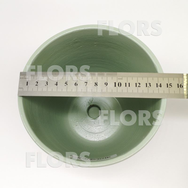 Горшок керамика Колор бирюзовый