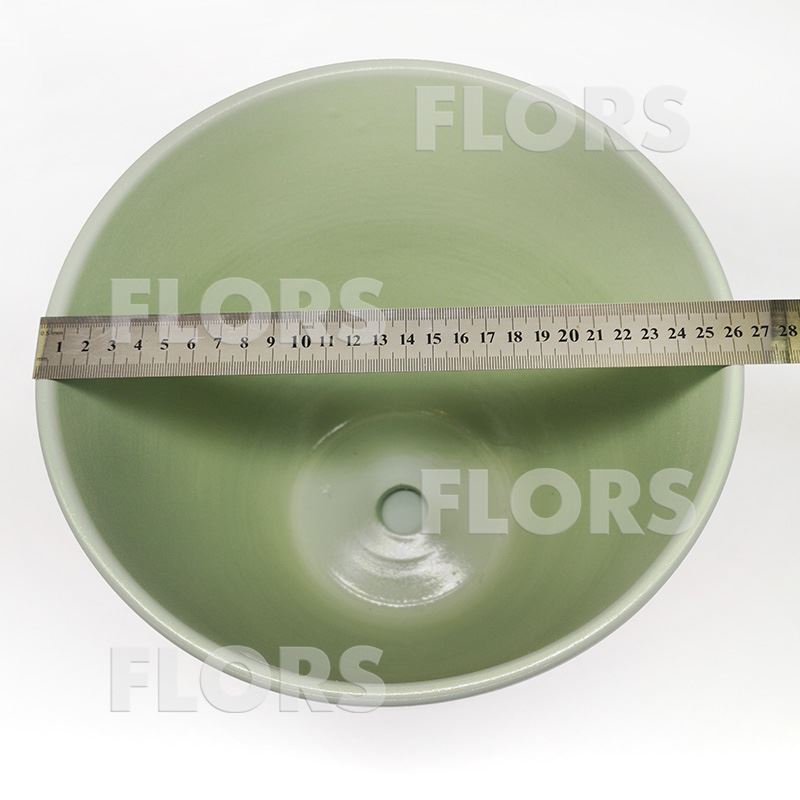 Горшок керамика Колор бирюзовый