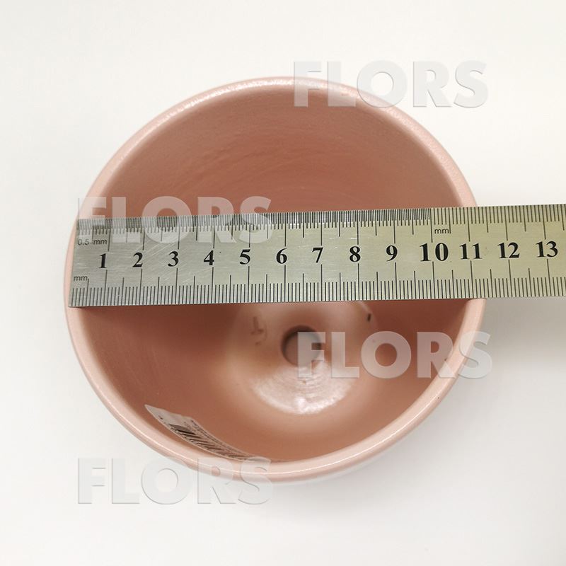 Горшок керамика Колор розовый