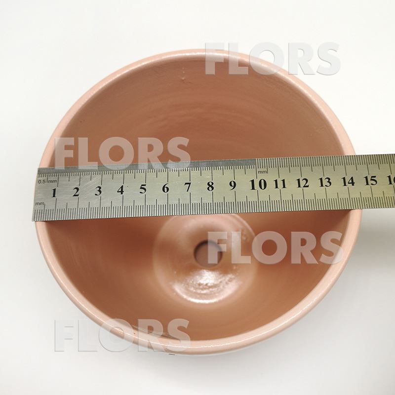 Горшок керамика Колор розовый