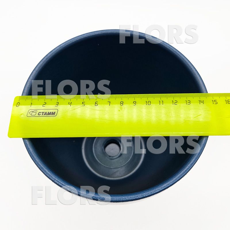 Горшок керамика Колор синий