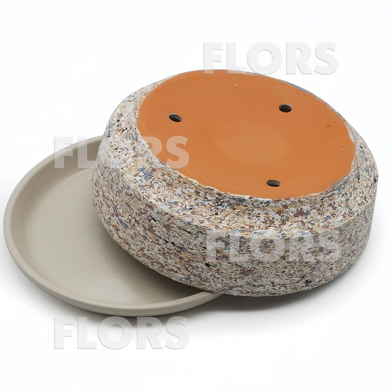 Бонсайница керамика Камень Лунный