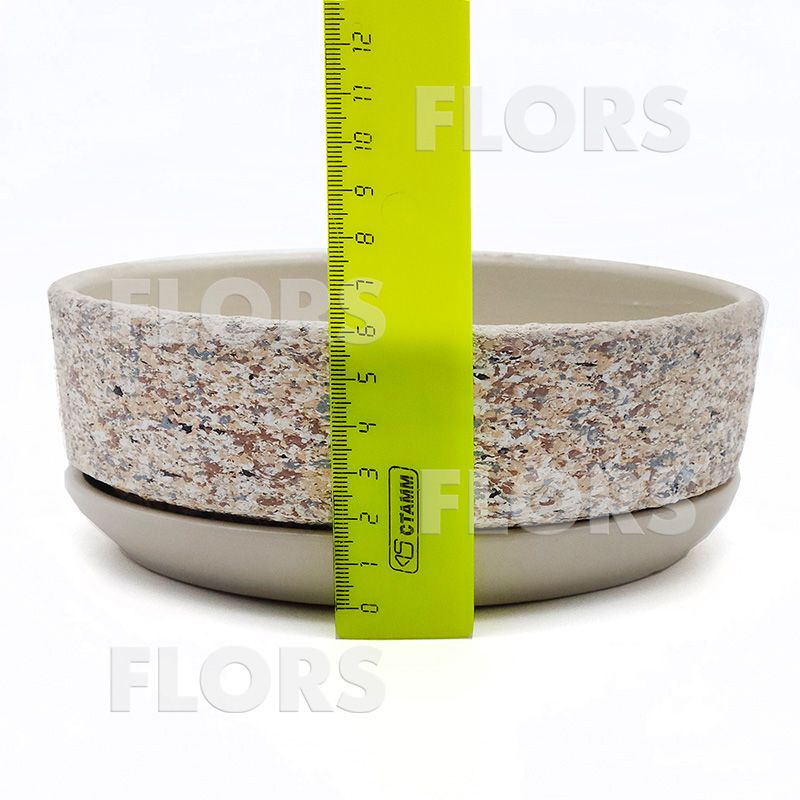 Бонсайница керамика Камень Лунный