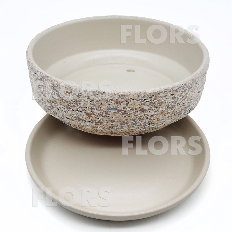 Бонсайница керамика Камень Лунный