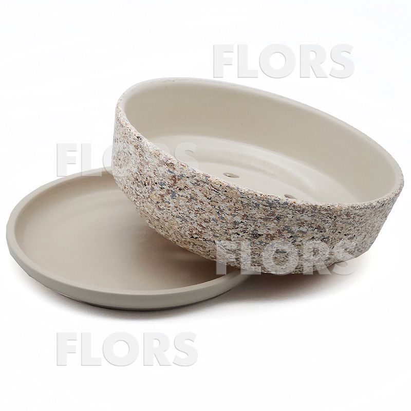 Бонсайница керамика Камень Лунный