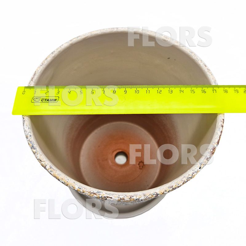 Горшок керамика Конус камень лунный