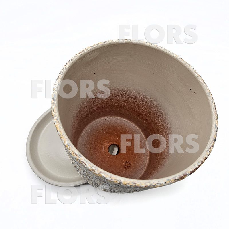 Горшок керамика Конус камень лунный