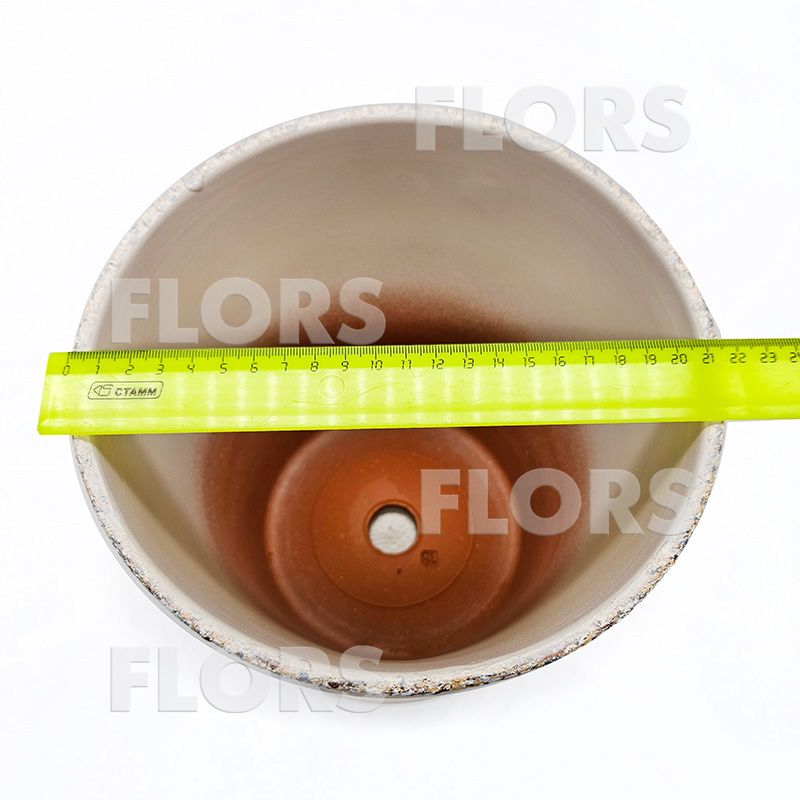 Горшок керамика Конус камень лунный