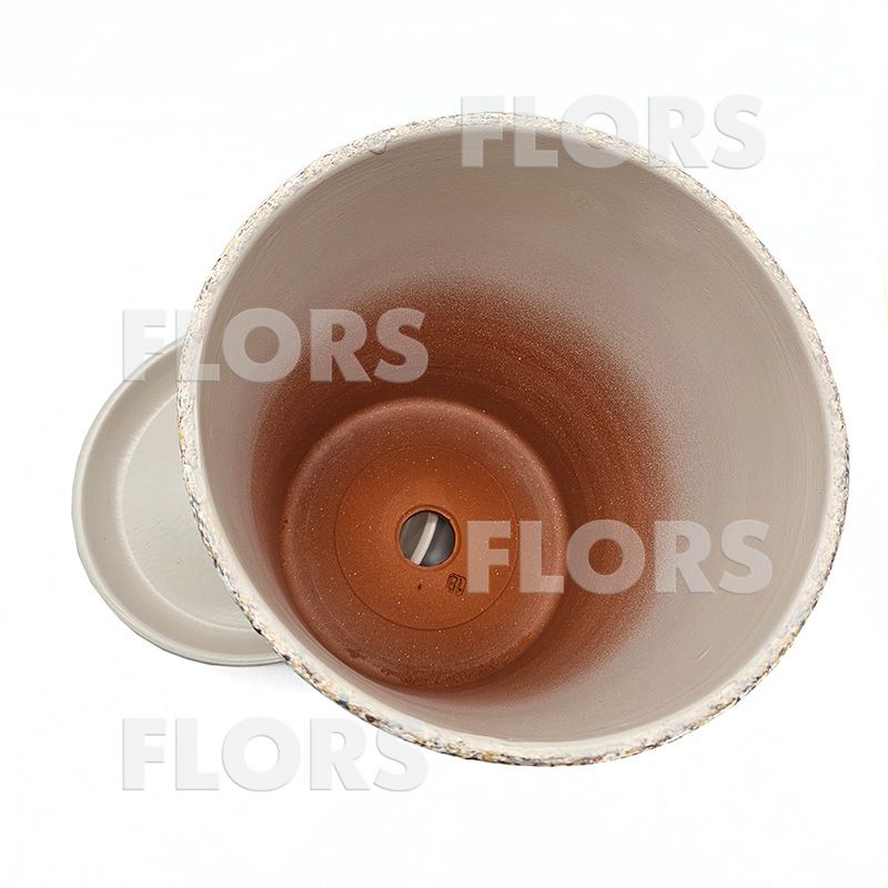 Горшок керамика Конус камень лунный