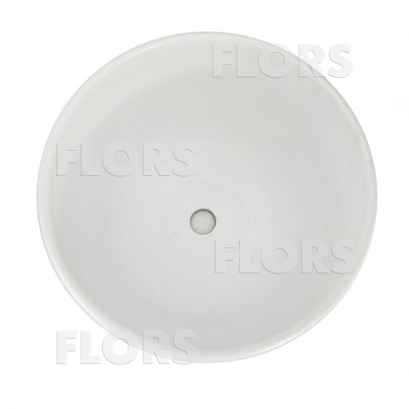 Горшок керамика Цилиндр белый